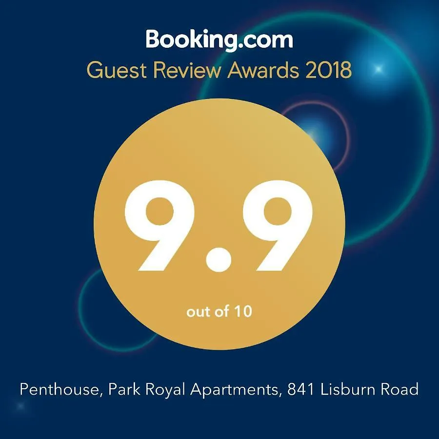 Penthouse, Park Royal Apartments, 841 Lisburn Road Belfast Apartman